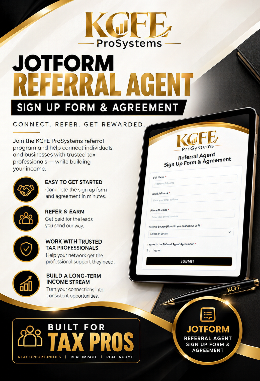 Referral Agent Intake and Agreement